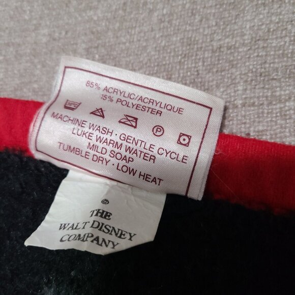 Biederlack Disney Mickey Mouse Vintage Crib Blanket 36”x 26” Acrylic - Picture 4 of 4